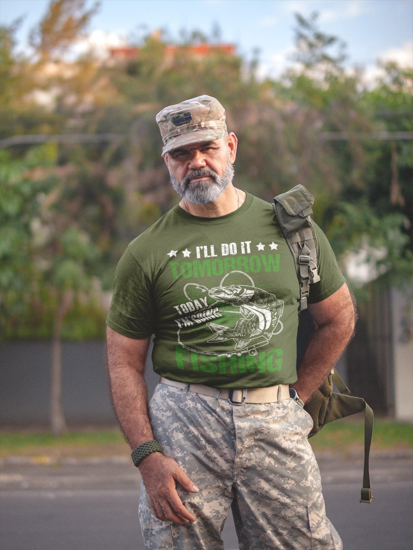 Funny Fishing T-Shirt: I'll Do It Tomorrow - Angler Gift - product image 8