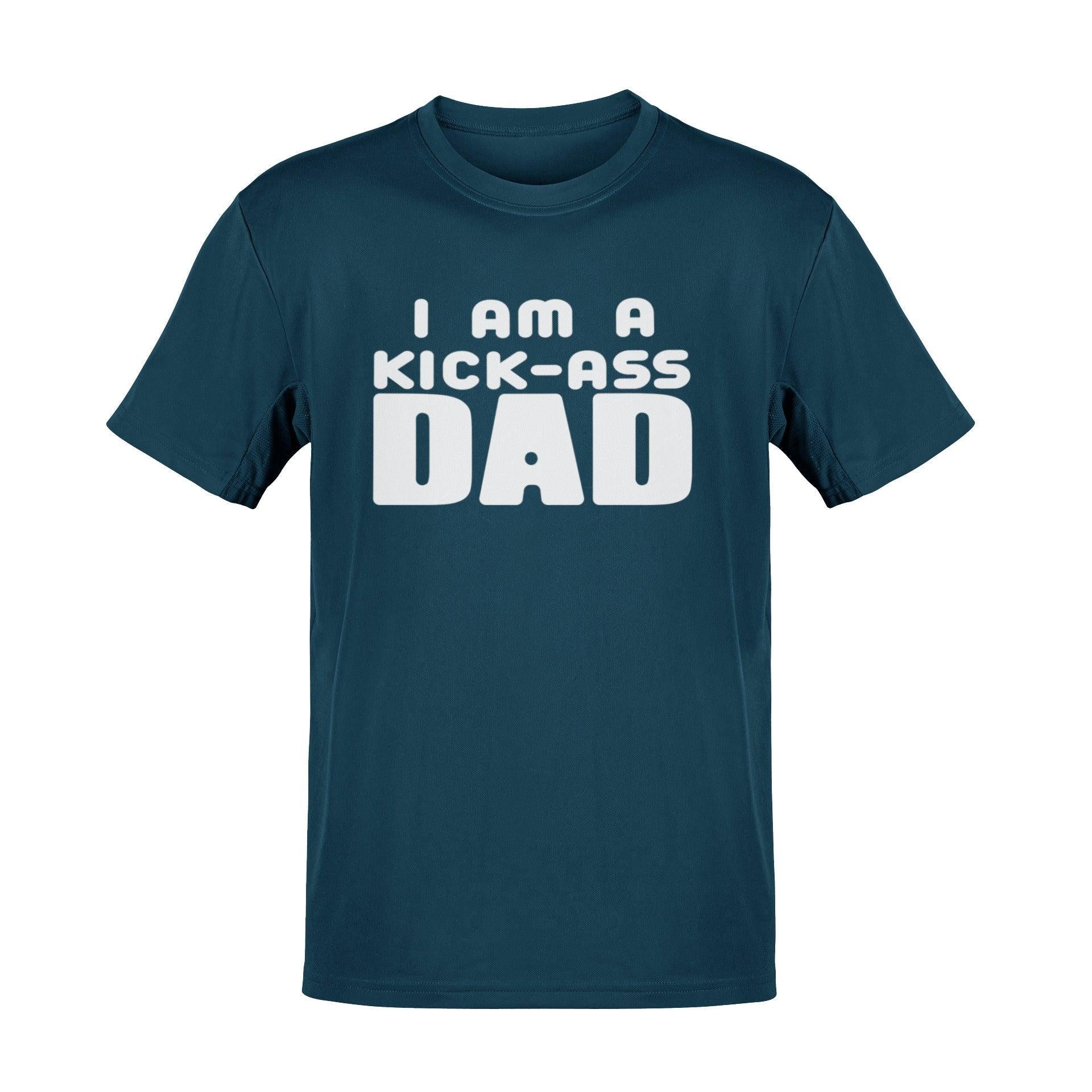 I Am A Kick-Ass Dad T-Shirt, Fun Gift for Father's Day - product image 2