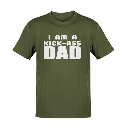 I Am A Kick-Ass Dad T-Shirt, Fun Gift for Father's Day - product image 3