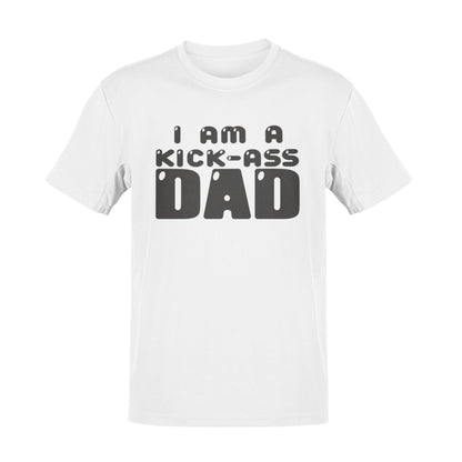 I Am A Kick-Ass Dad T-Shirt, Fun Gift for Father's Day - product image 5