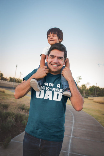 I Am A Kick-Ass Dad T-Shirt, Fun Gift for Father's Day - product image 10
