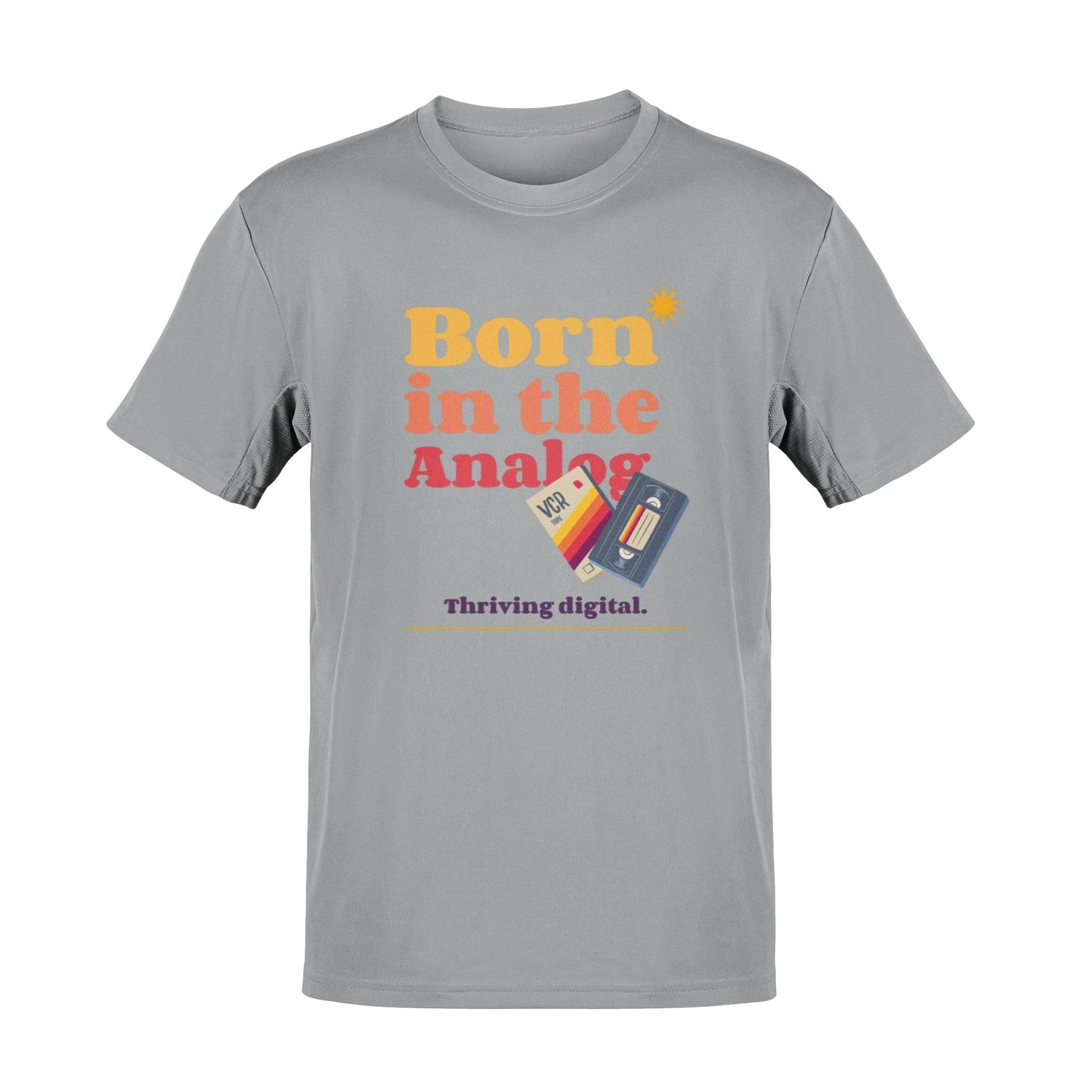 Retro VCR Tape T-Shirt: Born in the Analog Graphic Tee - product image 8