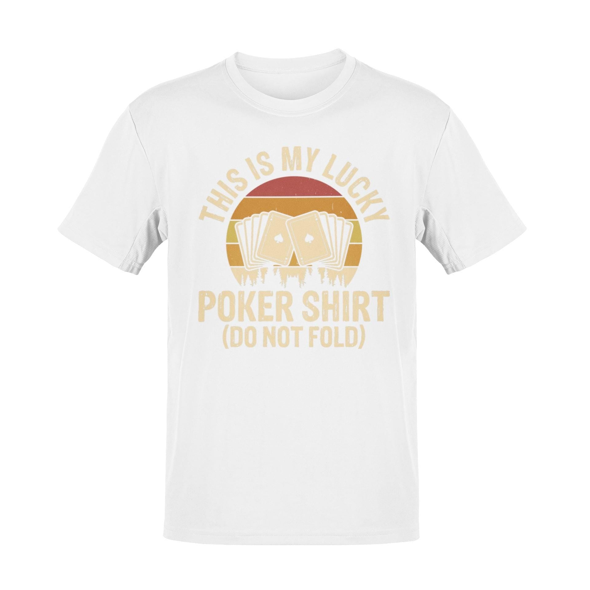 Lucky Poker T-Shirt: Funny Card Player Tee - 5 Colours - product image 6