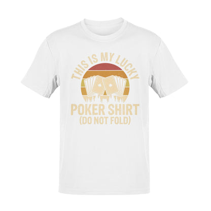 Lucky Poker T-Shirt: Funny Card Player Tee - 5 Colours - product image 6