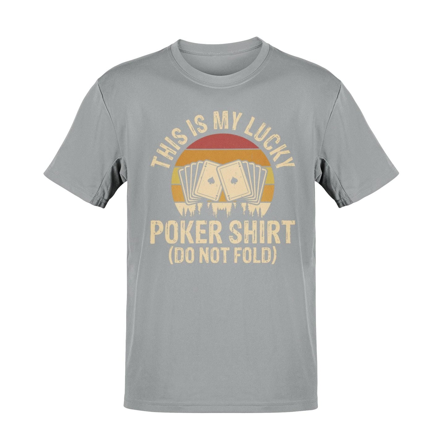 Lucky Poker T-Shirt: Funny Card Player Tee - 5 Colours - product image 4