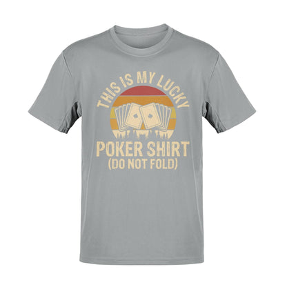 Lucky Poker T-Shirt: Funny Card Player Tee - 5 Colours - product image 4