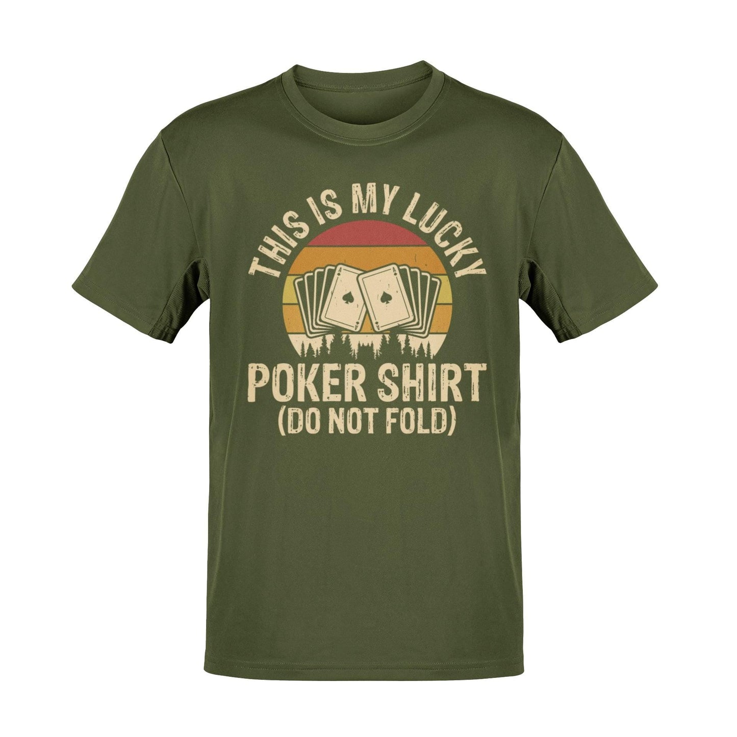 Lucky Poker T-Shirt: Funny Card Player Tee - 5 Colours - product image 3
