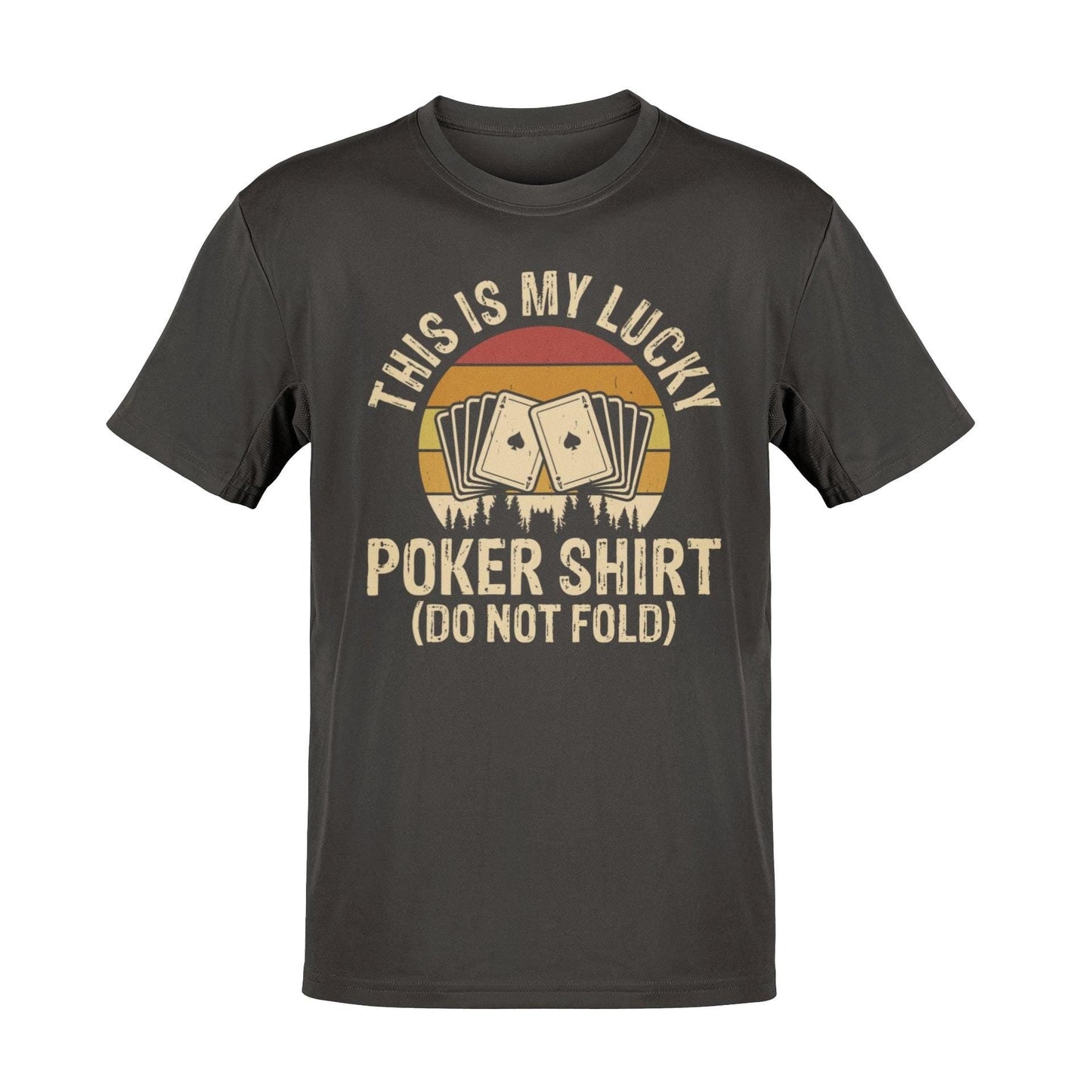 Lucky Poker T-Shirt: Funny Card Player Tee - 5 Colours