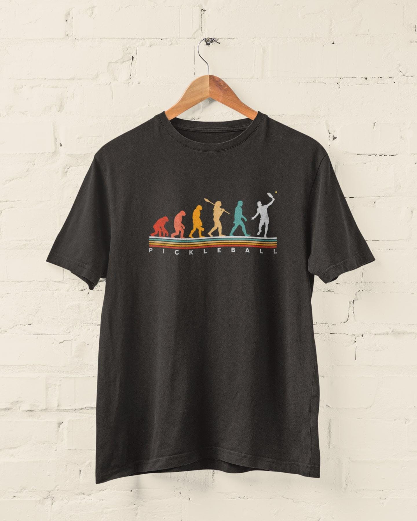Pickleball Evolution T-Shirt: Funny Retro Graphic Tee - product image 2