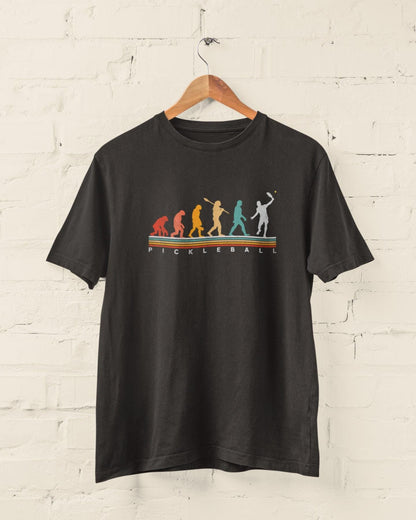 Pickleball Evolution T-Shirt: Funny Retro Graphic Tee - product image 2