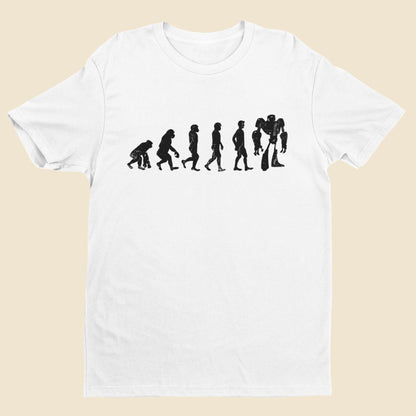 Evolution to Robot T-Shirt Funny AI Tech Gift for Coders Gamers Engineers Geeks - product image 11