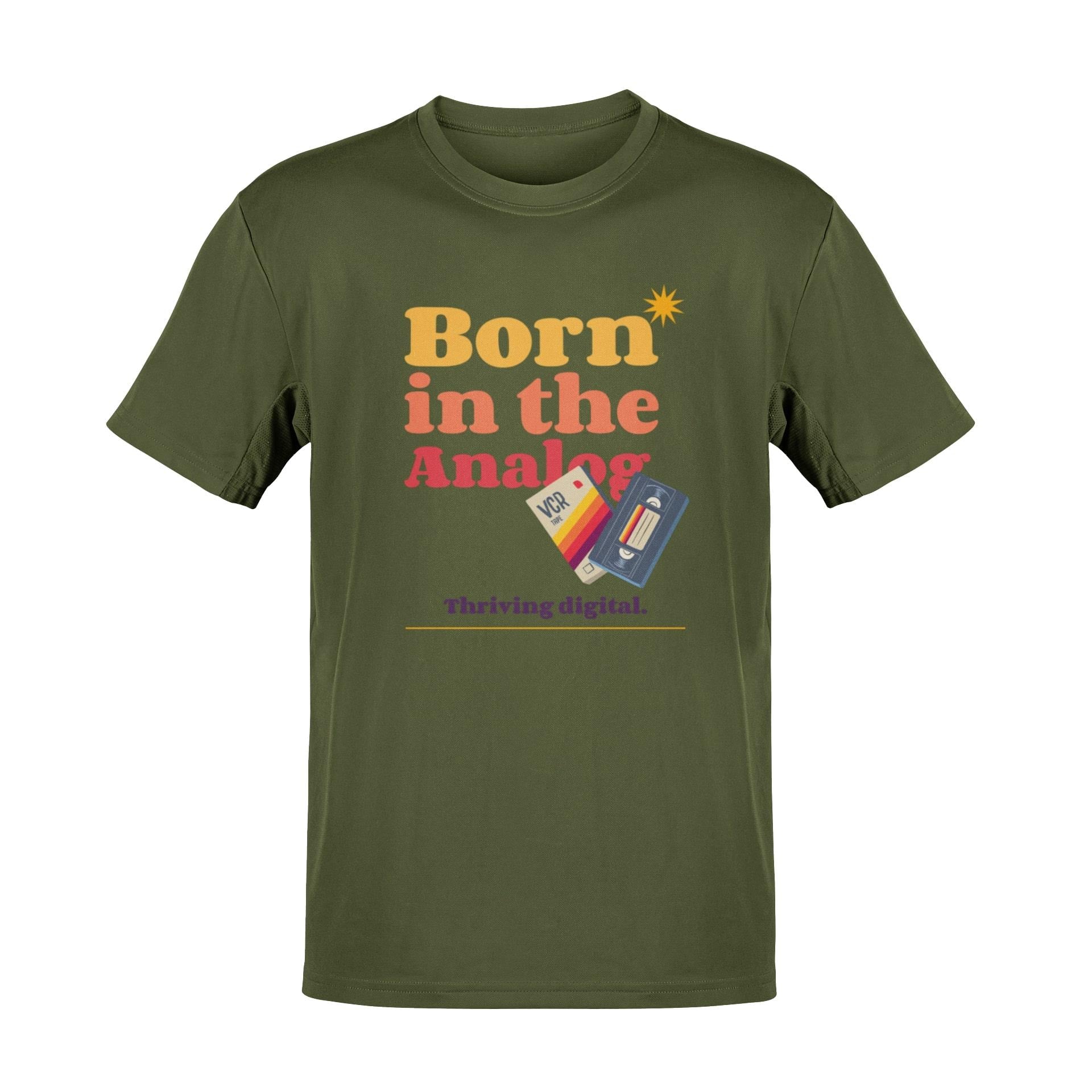 Retro VCR Tape T-Shirt: Born in the Analog Graphic Tee - product image 7