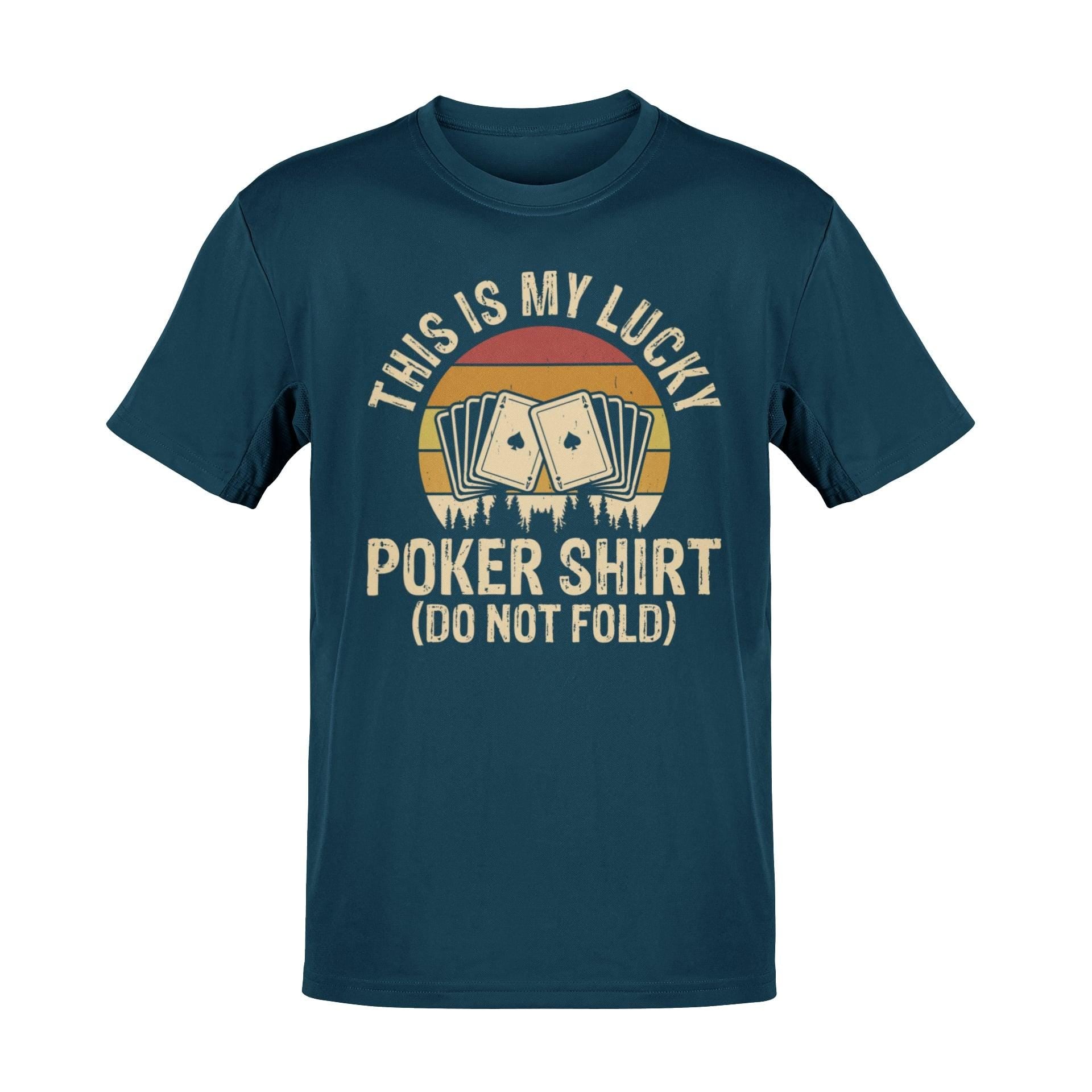 Lucky Poker T-Shirt: Funny Card Player Tee - 5 Colours - product image 2