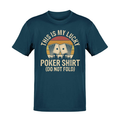 Lucky Poker T-Shirt: Funny Card Player Tee - 5 Colours - product image 2