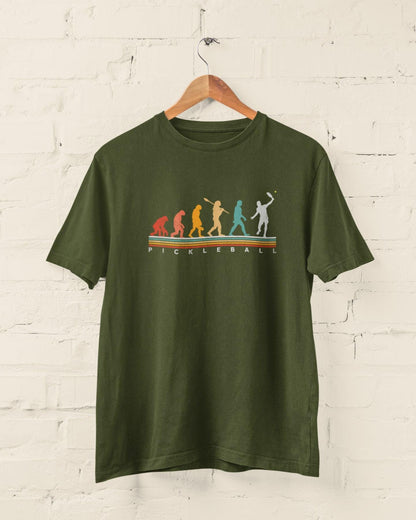 Pickleball Evolution T-Shirt: Funny Retro Graphic Tee - product image 3