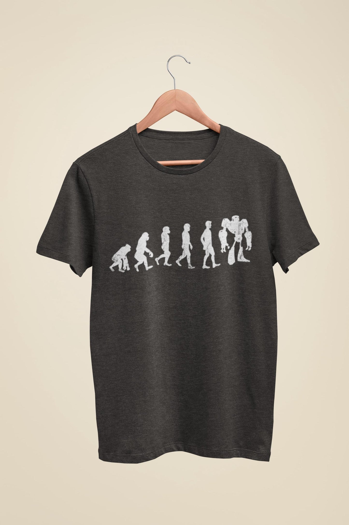Evolution to Robot T-Shirt Funny AI Tech Gift for Coders Gamers Engineers Geeks - product image 13