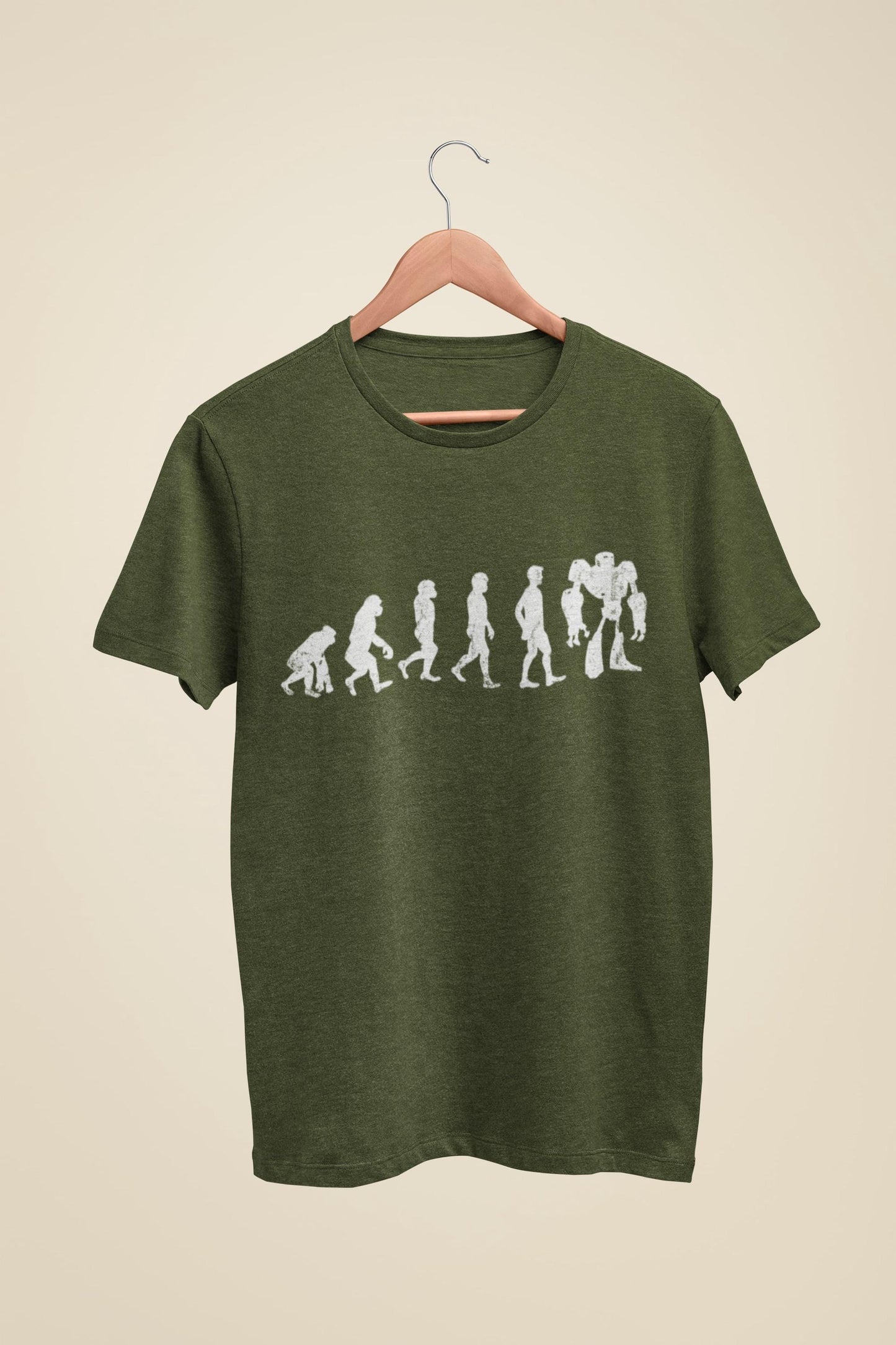 Evolution to Robot T-Shirt Funny AI Tech Gift for Coders Gamers Engineers Geeks - product image 15
