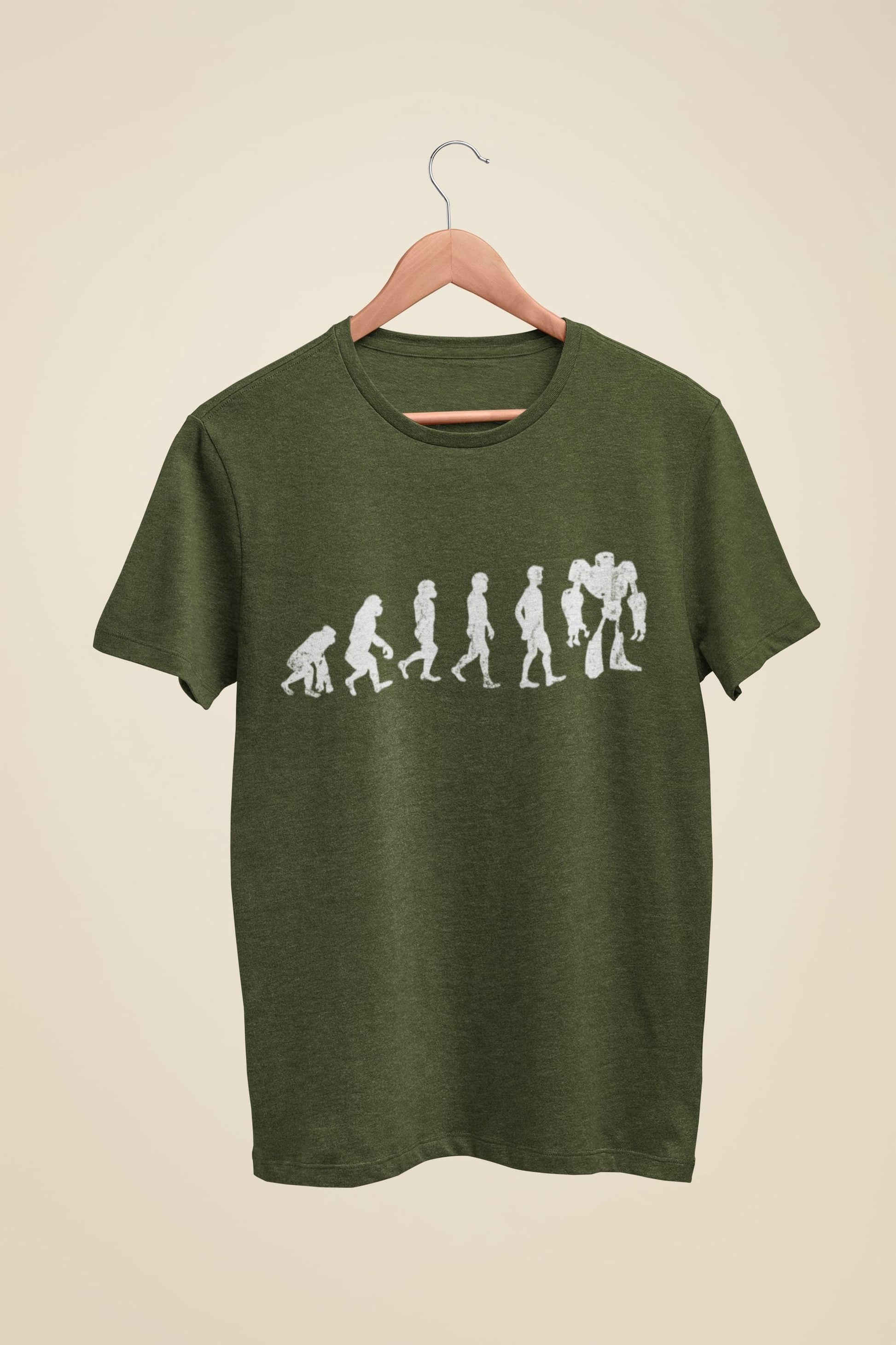 Evolution to Robot T-Shirt Funny AI Tech Gift for Coders Gamers Engineers Geeks - product image 15