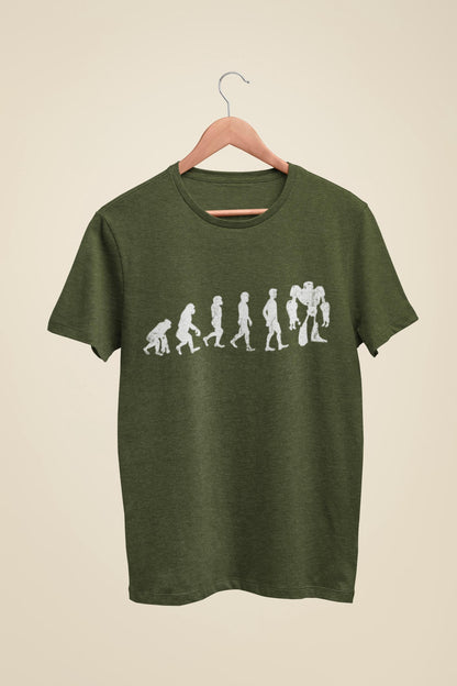 Evolution to Robot T-Shirt Funny AI Tech Gift for Coders Gamers Engineers Geeks - product image 15