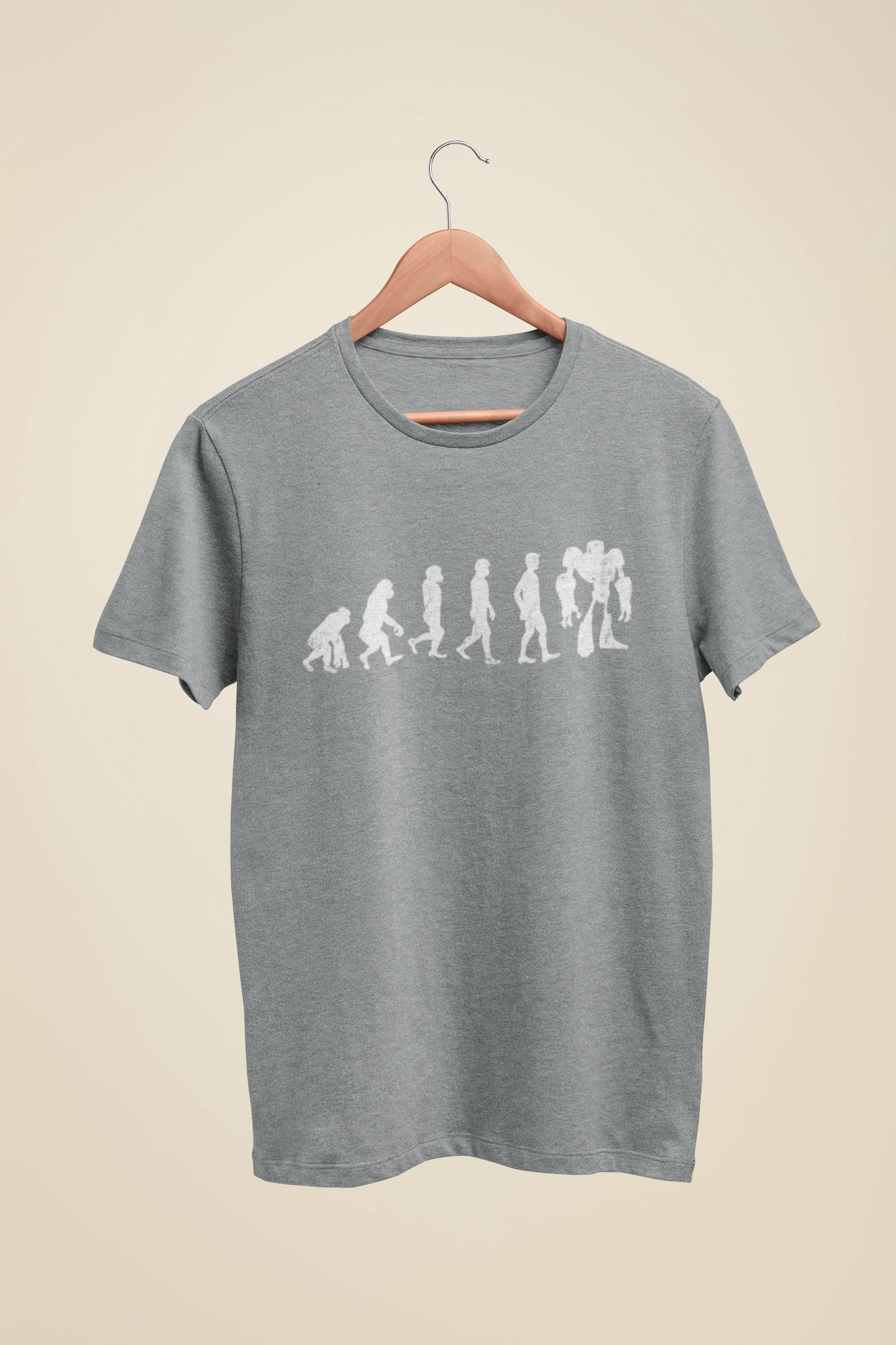 Evolution to Robot T-Shirt Funny AI Tech Gift for Coders Gamers Engineers Geeks - product image 12