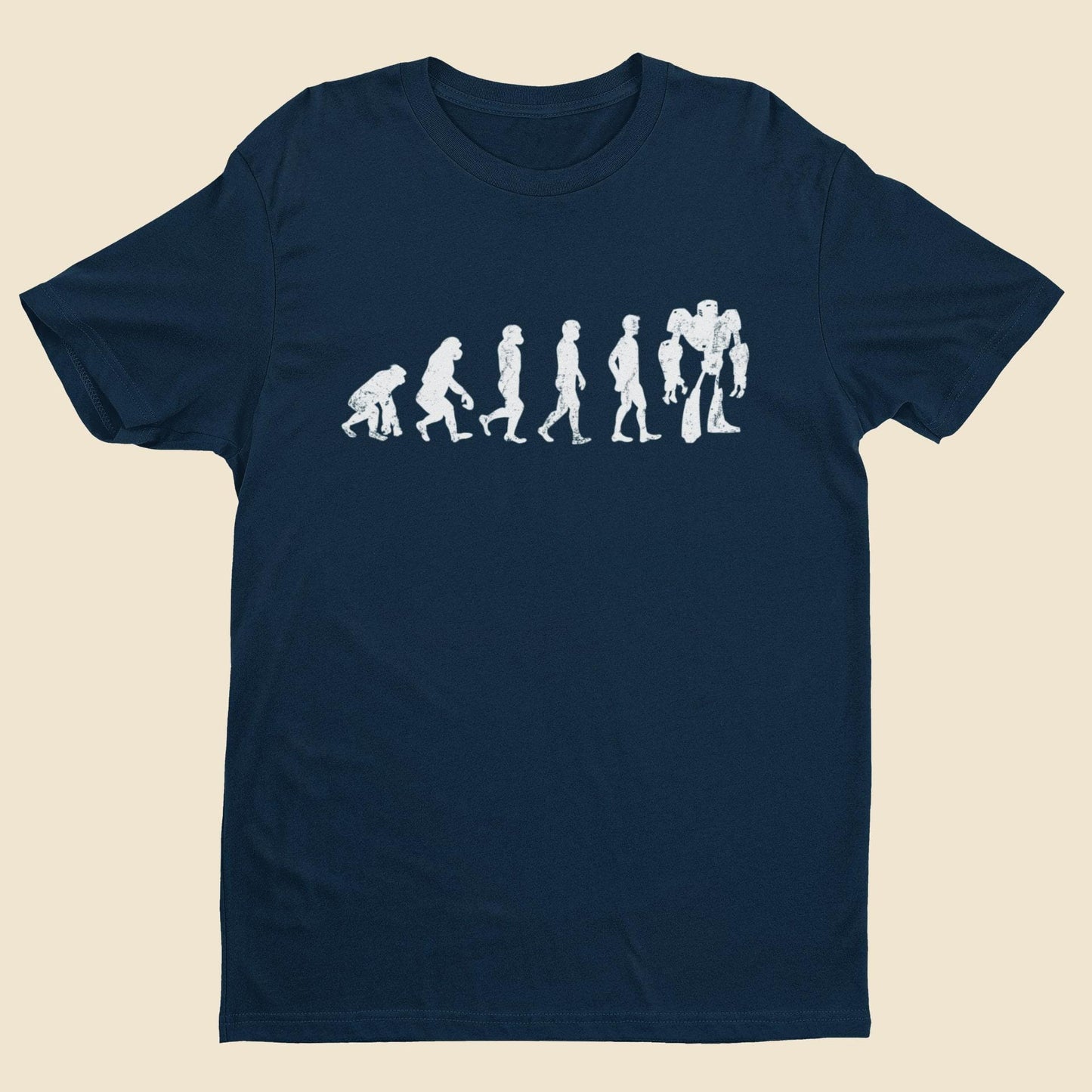 Evolution to Robot T-Shirt Funny AI Tech Gift for Coders Gamers Engineers Geeks - product image 10