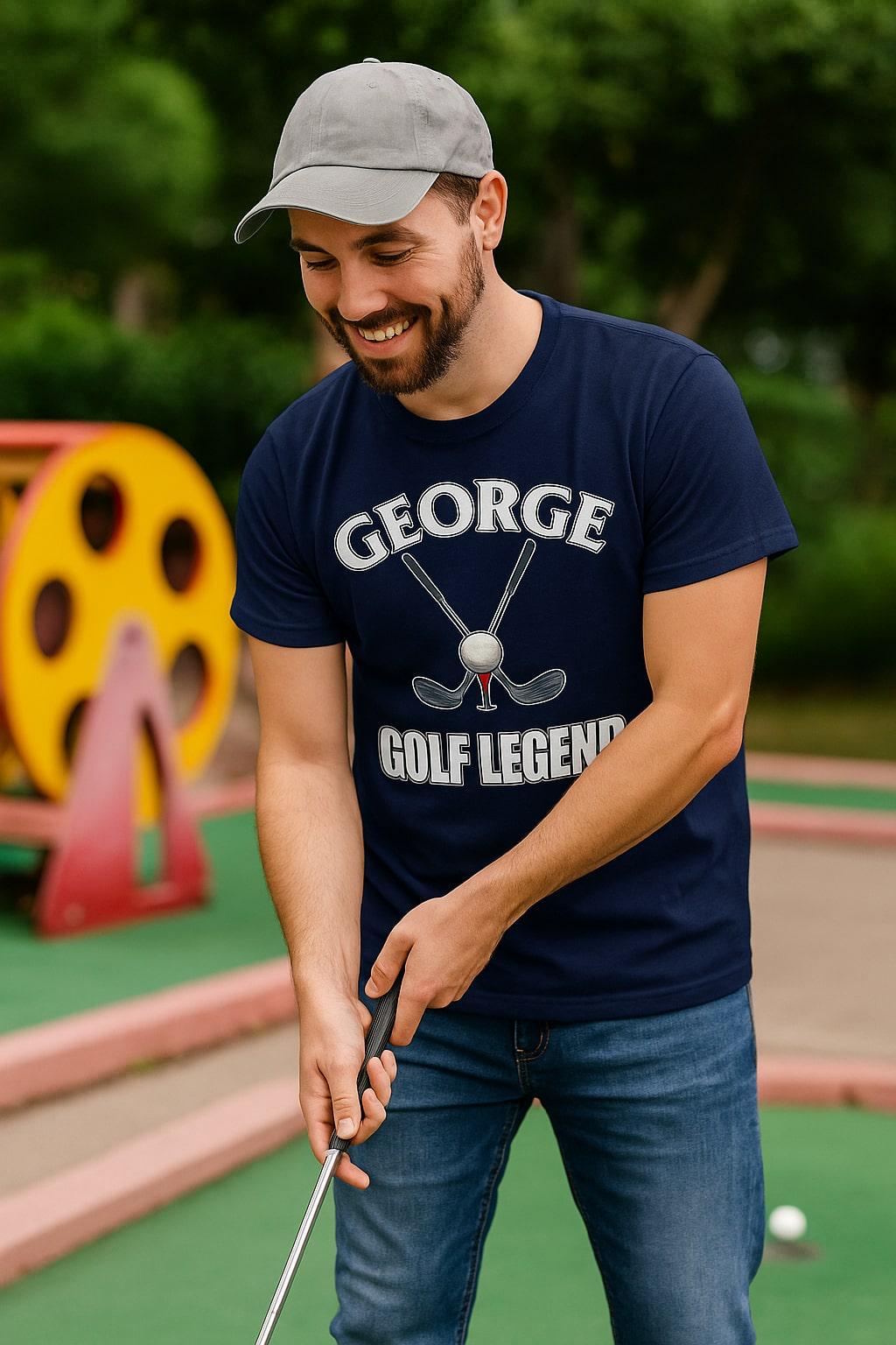Personalised Golf Legend T-Shirt: Funny Gift for Golfers - product image 2