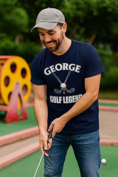 Personalised Golf Legend T-Shirt: Funny Gift for Golfers - product image 2