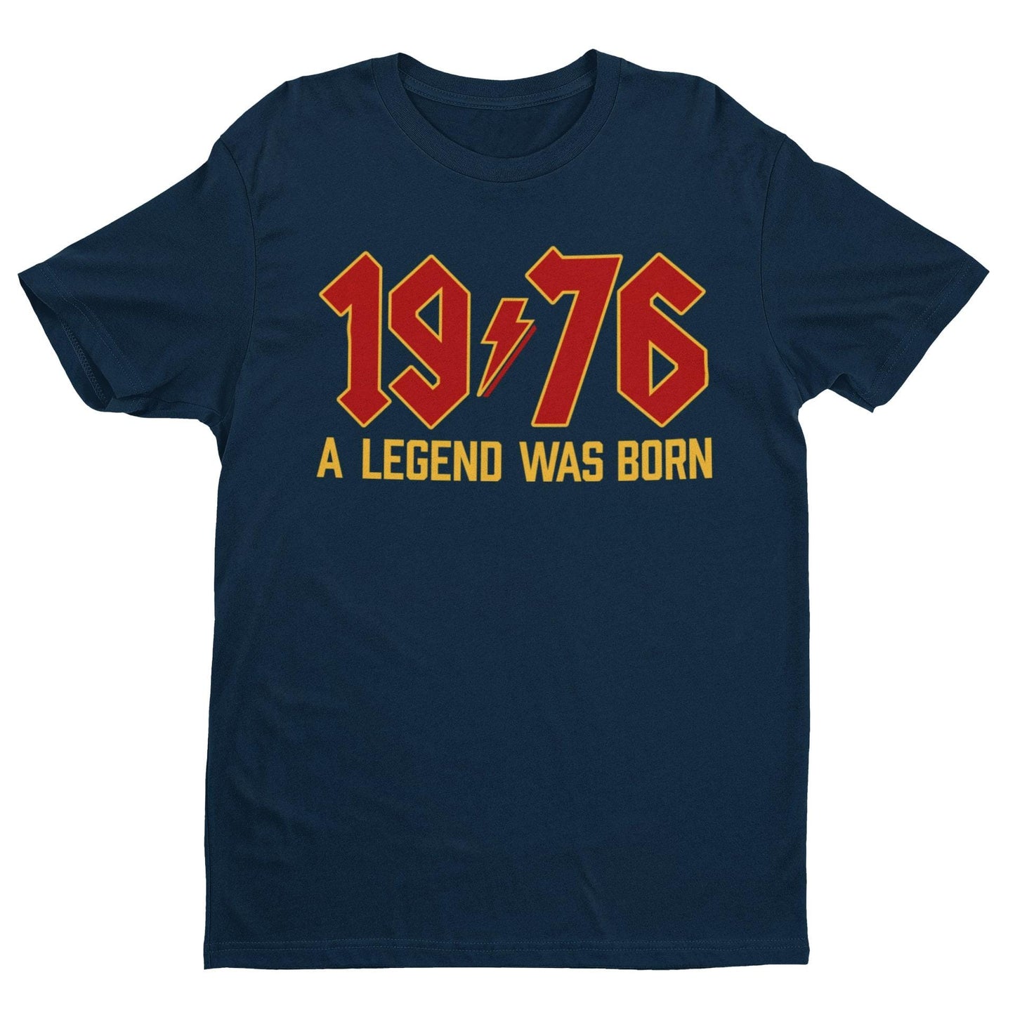 50th Birthday T-Shirt: 1976 A Legend Was Born - Retro Rock Style 2026 50th gifts - product image 10