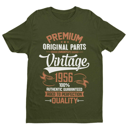 70th Birthday T-Shirt: Vintage 1956 Aged To Perfection Seventy in 2026 - product image 9
