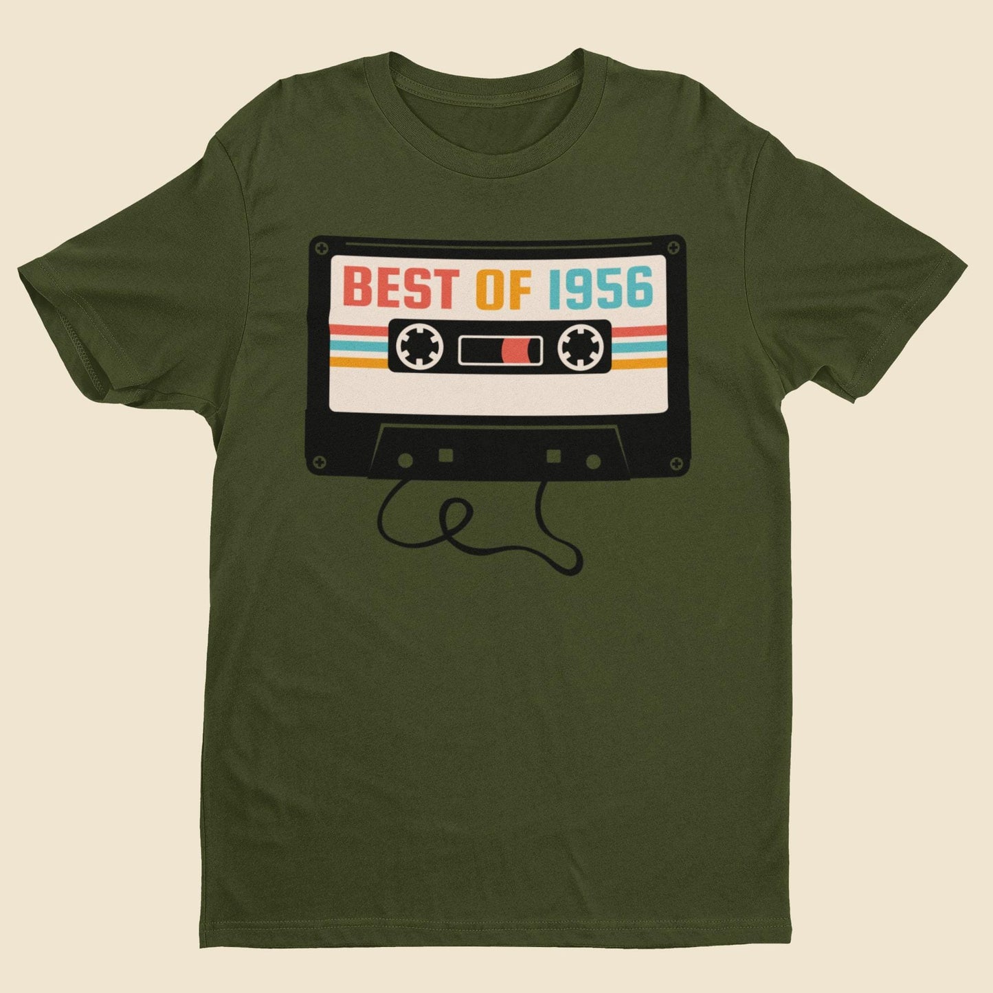 70th Birthday T-Shirt, 1956 Mixtape Design - product image 8