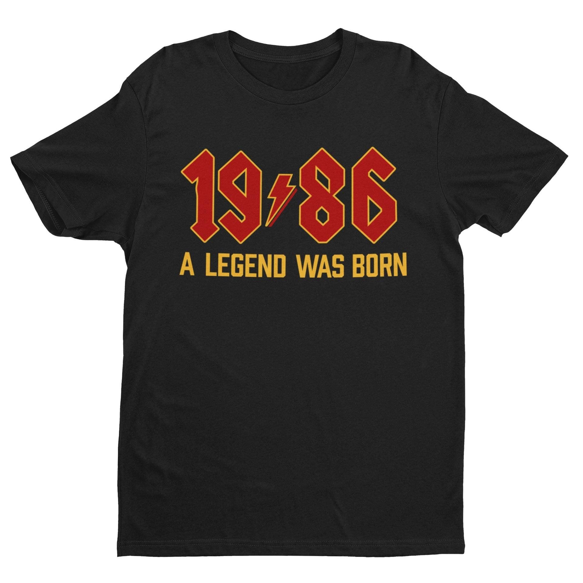 40th Birthday T-Shirt: 1986 A Legend Was Born - Retro Rock Style 2026 40th gifts - product image 8
