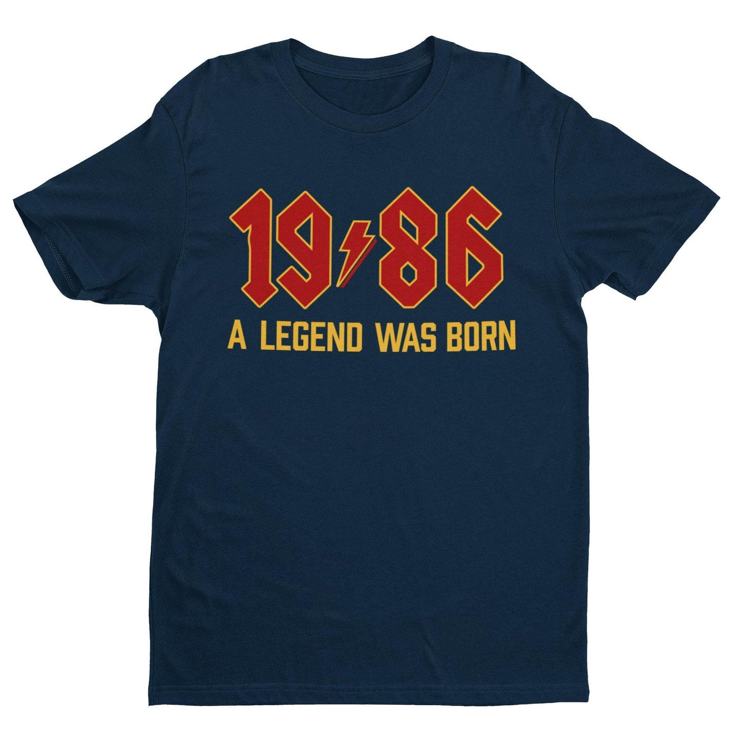 40th Birthday T-Shirt: 1986 A Legend Was Born - Retro Rock Style 2026 40th gifts - product image 9