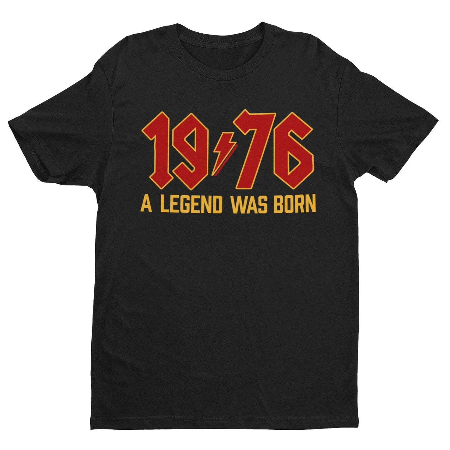 50th Birthday T-Shirt: 1976 A Legend Was Born - Retro Rock Style 2026 50th gifts - product image 8