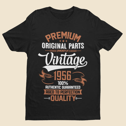 70th Birthday T-Shirt: Vintage 1956 Aged To Perfection Seventy in 2026 - product image 5