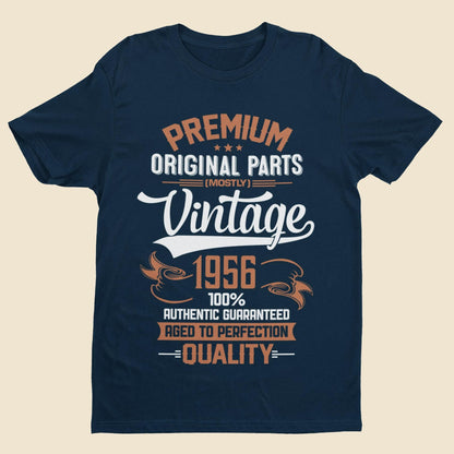 70th Birthday T-Shirt: Vintage 1956 Aged To Perfection Seventy in 2026 - product image 6