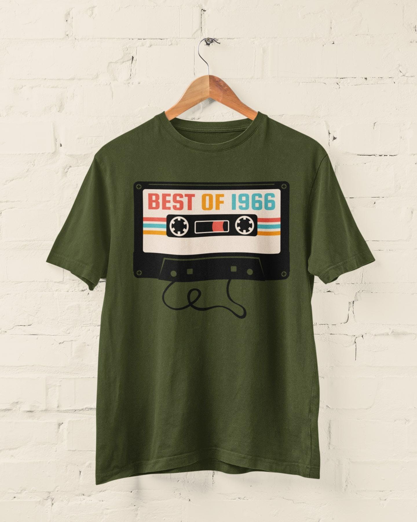 Retro 60th Birthday T-Shirt 2026 Best Of 1966 Cassette Mix Tape - product image 2