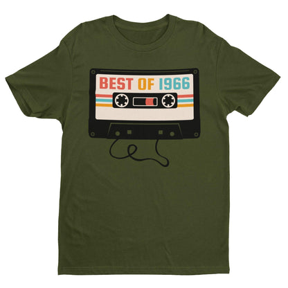 Retro 60th Birthday T-Shirt 2026 Best Of 1966 Cassette Mix Tape - product image 9