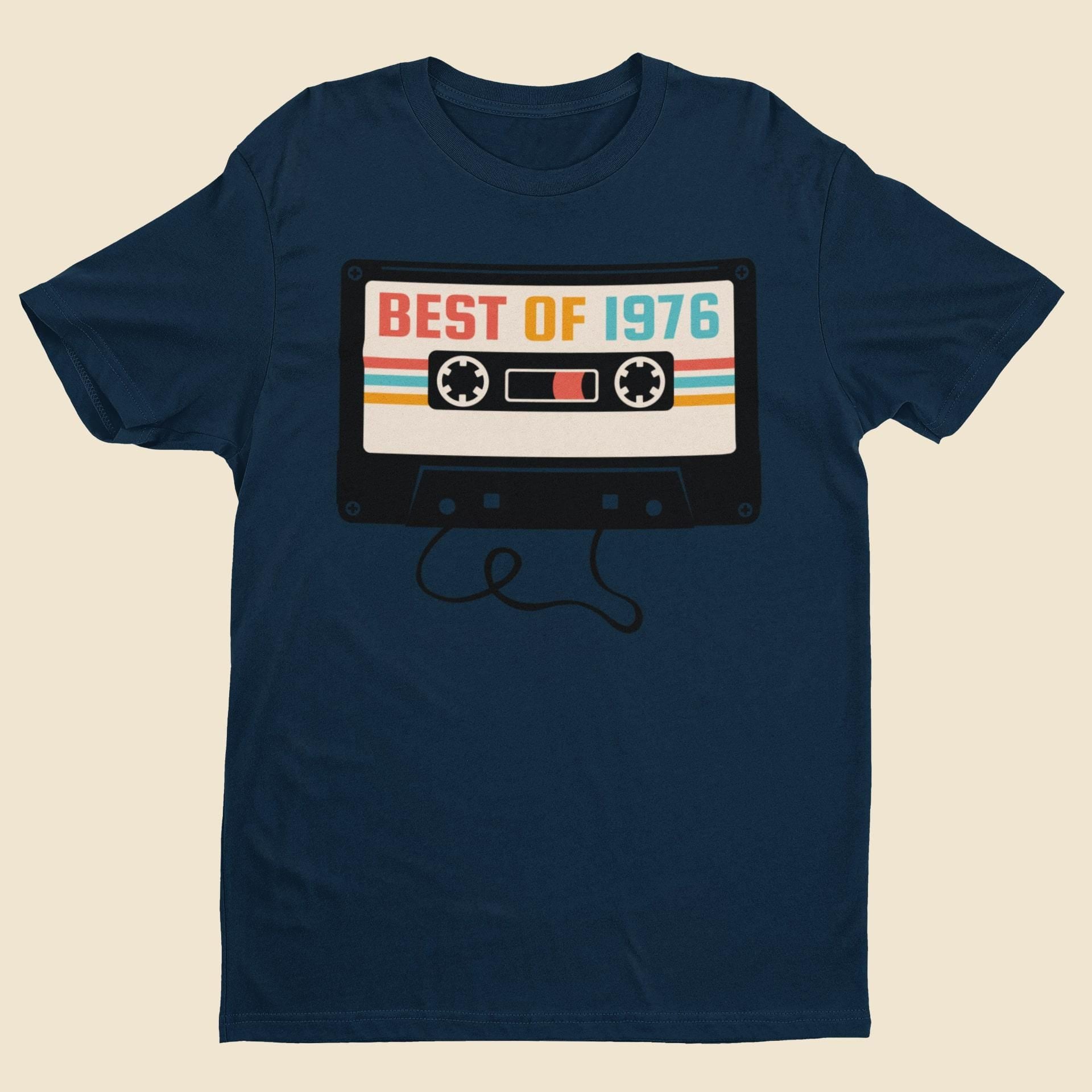 Retro 1976 Cassette Tape T-Shirt - 50th Birthday Gift 50 in 2026 - product image 9