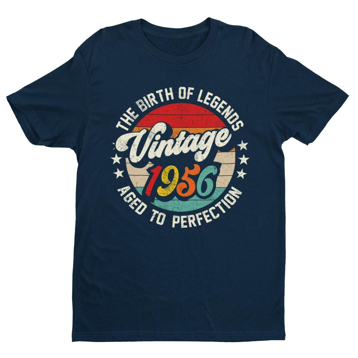 70th Birthday T-Shirt - Vintage 1956 Aged To Perfection - product image 8