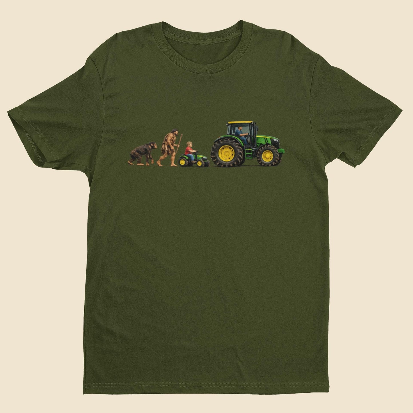 Tractor Evolution T-Shirt Funny Farmer Gift Farming Tee Country Dad Unisex Graphic Top - product image 7