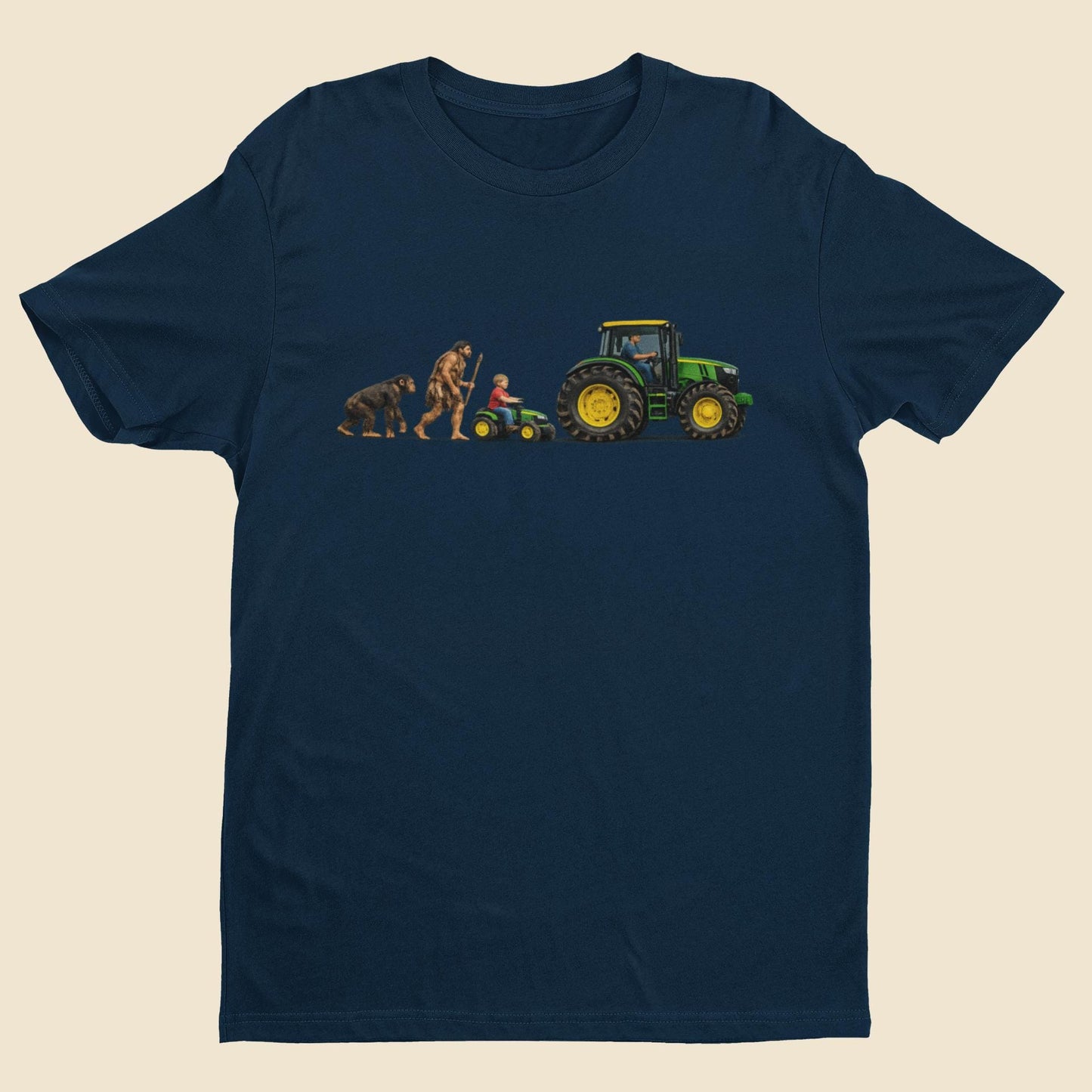 Tractor Evolution T-Shirt Funny Farmer Gift Farming Tee Country Dad Unisex Graphic Top - product image 8