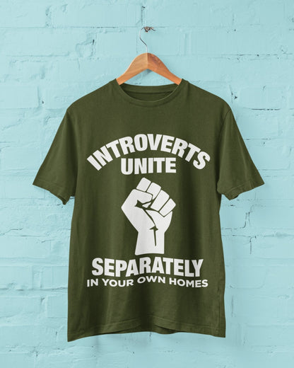 Introverts Unite Separately T-Shirt, supporting product image 4