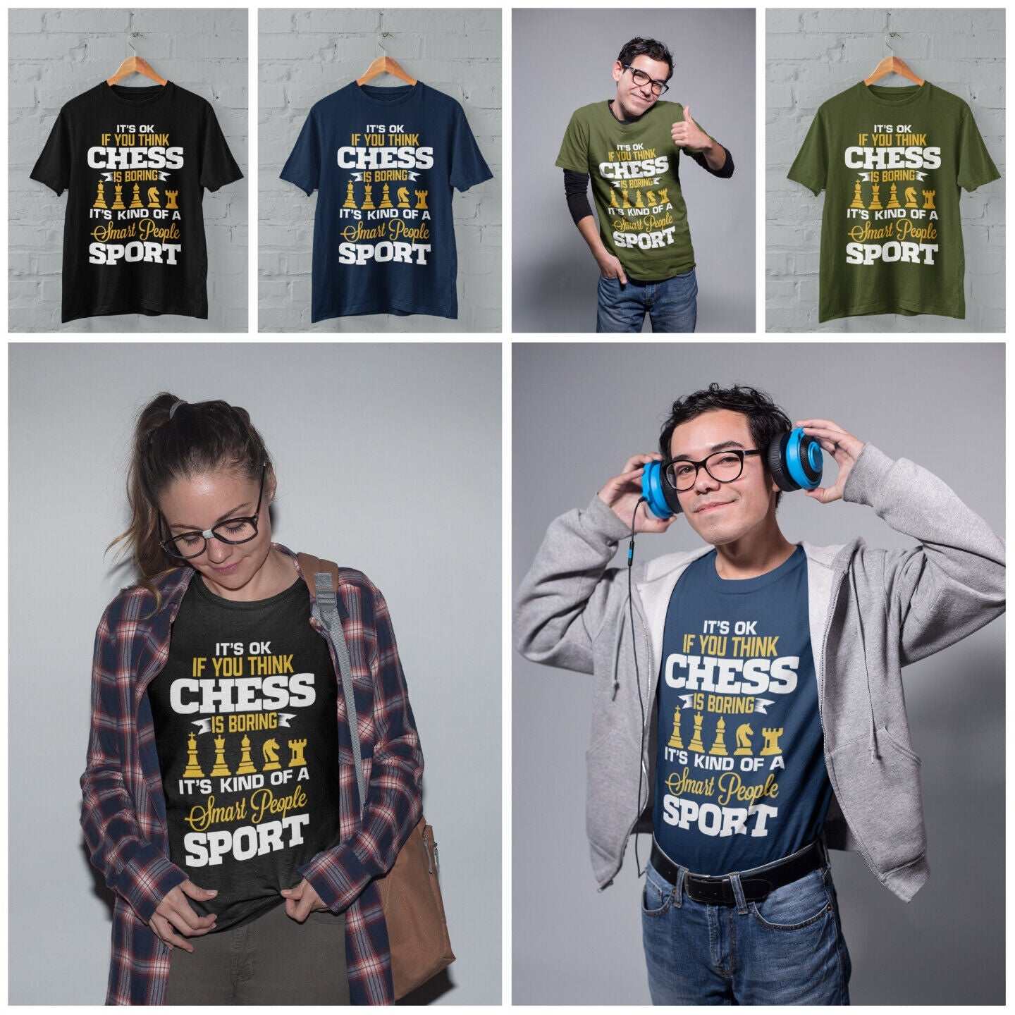 It's OK If You Think Chess Is Boring It's Kind Of A Smart People Sport T-Shirt T-Shirt