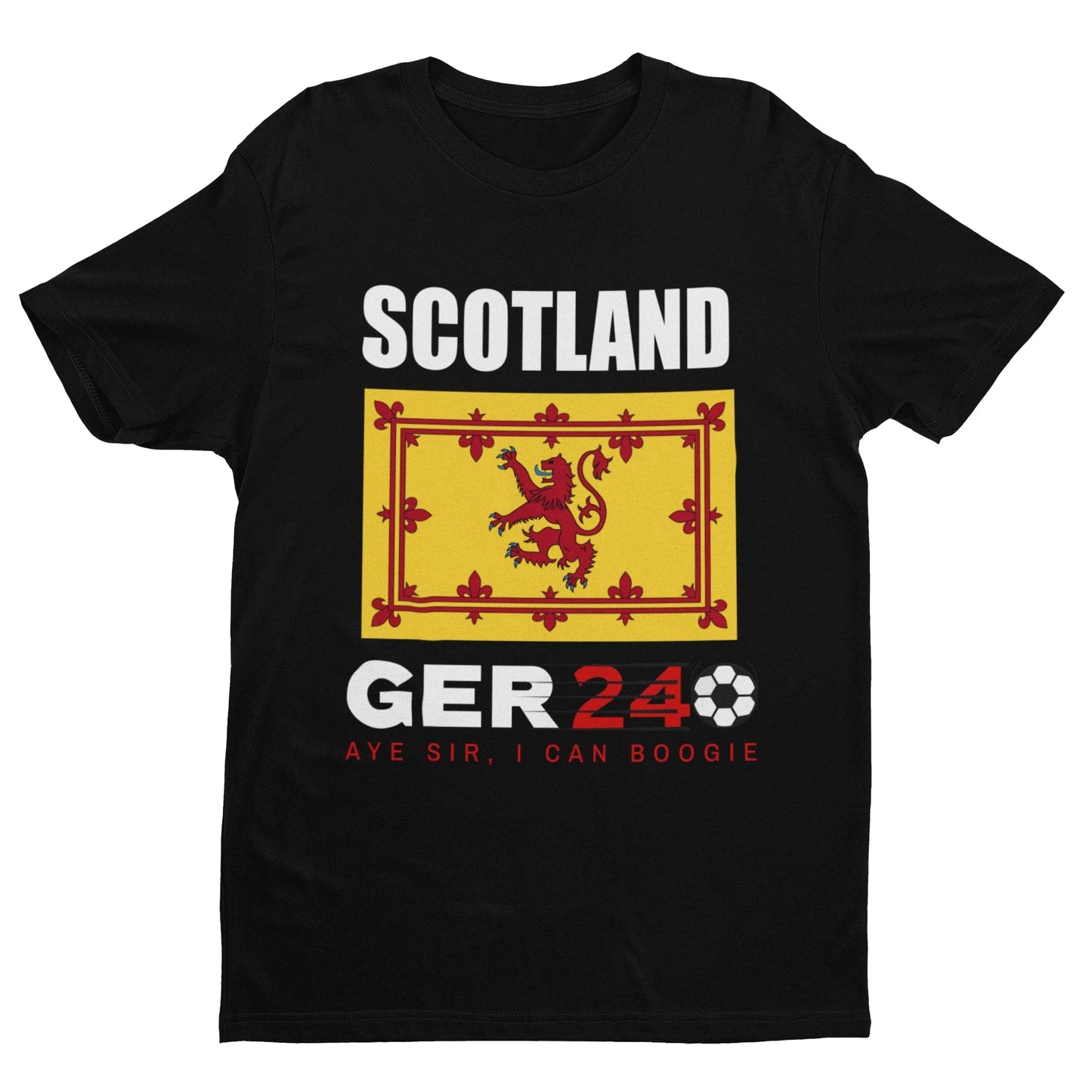 Back Euro Scottish FanKIDS PERSONALISED SCOTLAND T-Shirt With Name & Number On Back Euro Sco