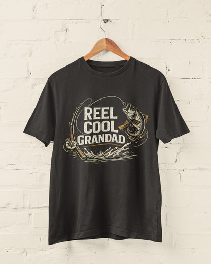 Reel Cool Grandad Fishing T-Shirt