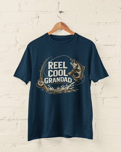 Reel Cool Grandad Fishing T-Shirt