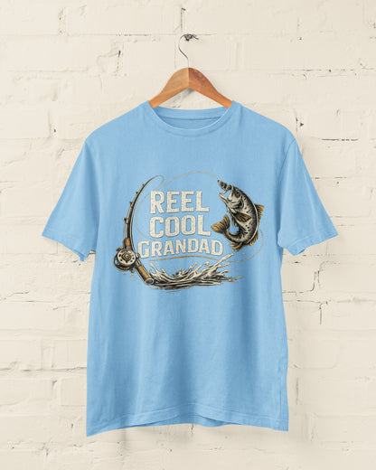 Reel Cool Grandad Fishing T-Shirt