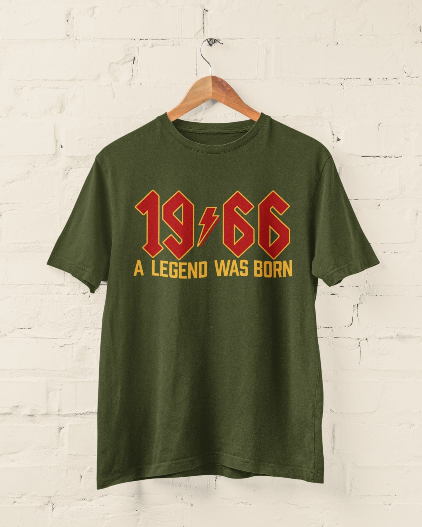 1966 A Legend Was Born – 60th Birthday Rock Style T-Shirt
