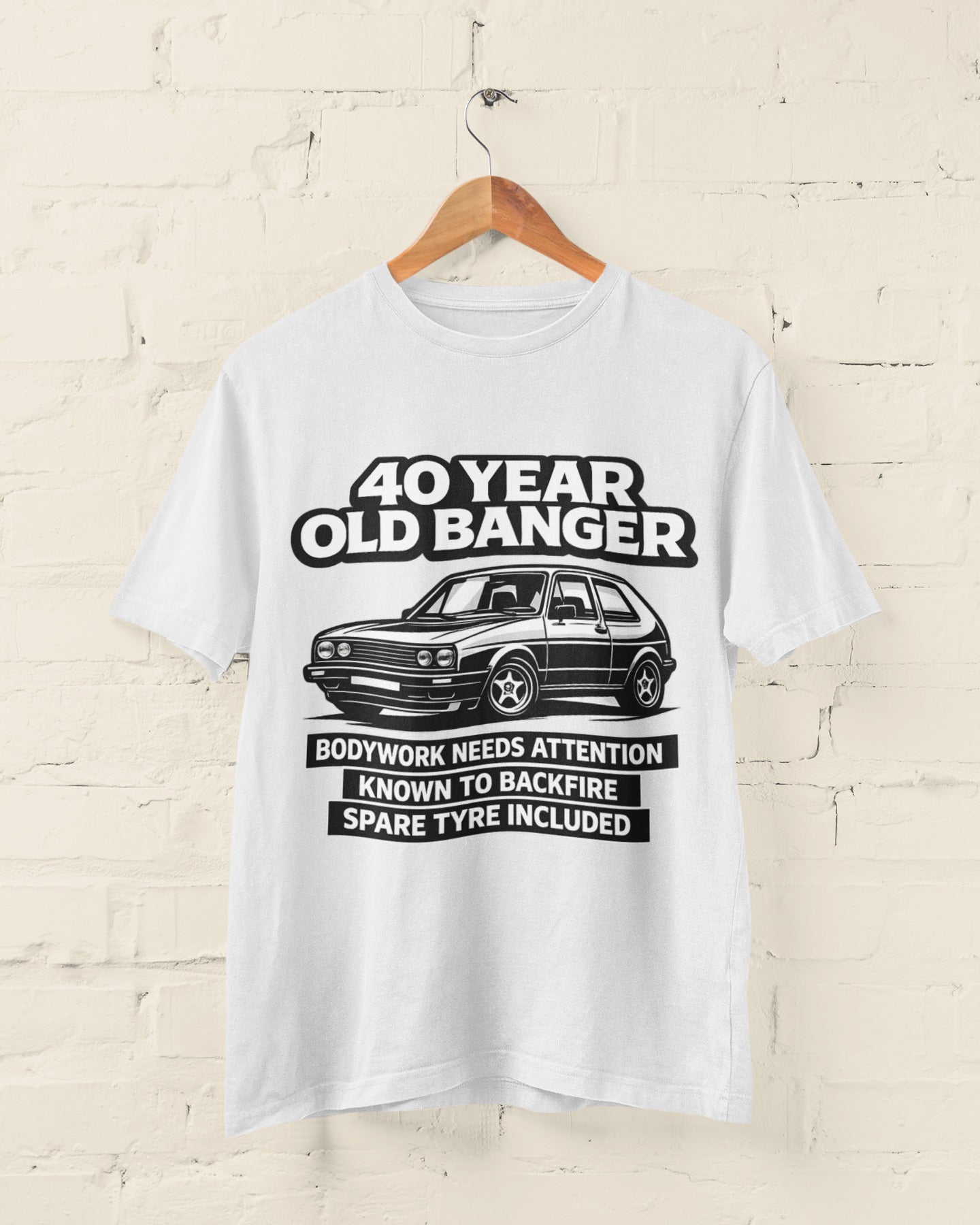 40 Year Old Banger Classic Hatchback T-Shirt