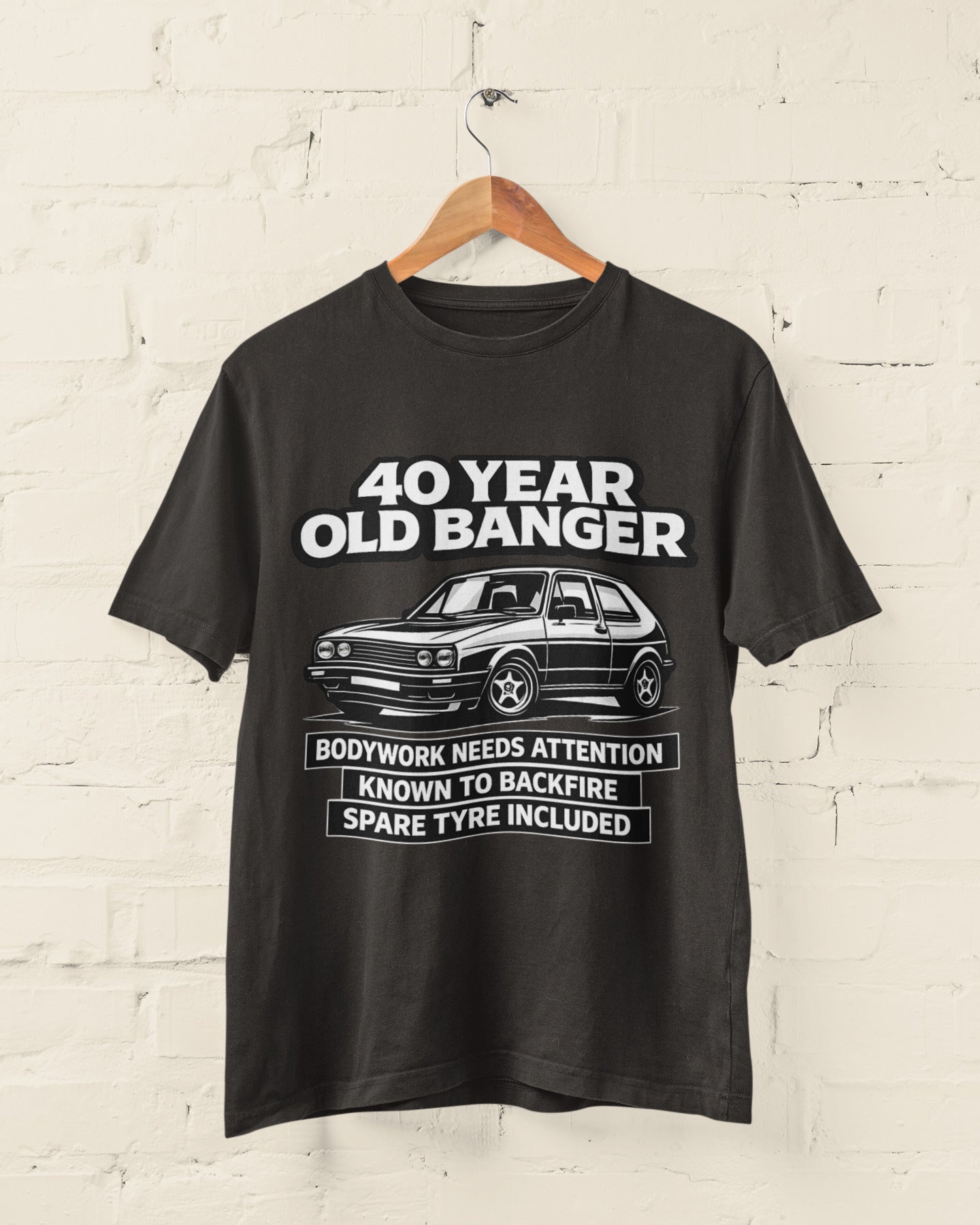40 Year Old Banger Classic Hatchback T-Shirt
